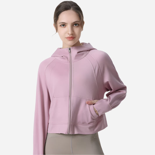 Slim Stretch Zipper Jacket