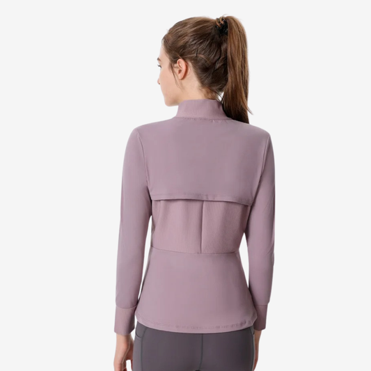 Slim Stretch Zipper Jacket