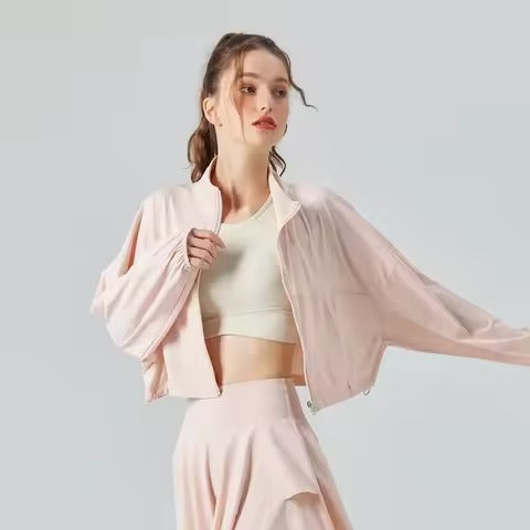 Quick Dry Zipper Coat