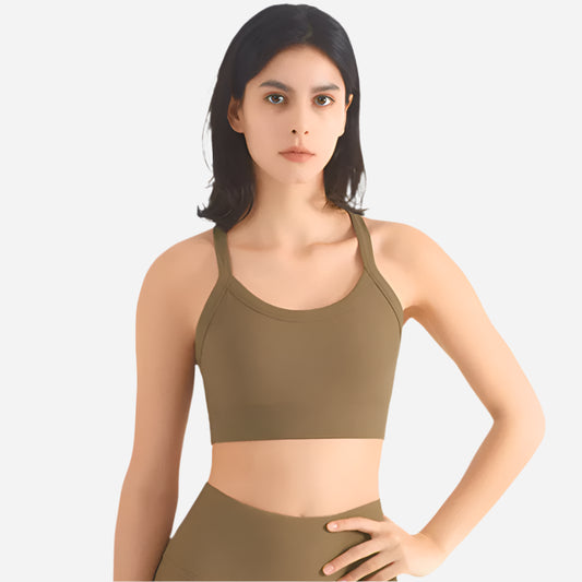 Thread Back Crossed Bra