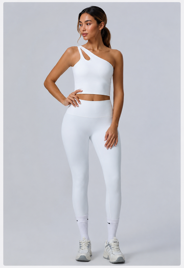 Ribbed Breathable Yoga Set