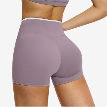 High-Waist Gym Shorts