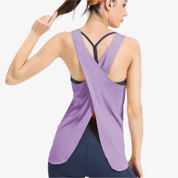 Criss-Cross Back Tank Top