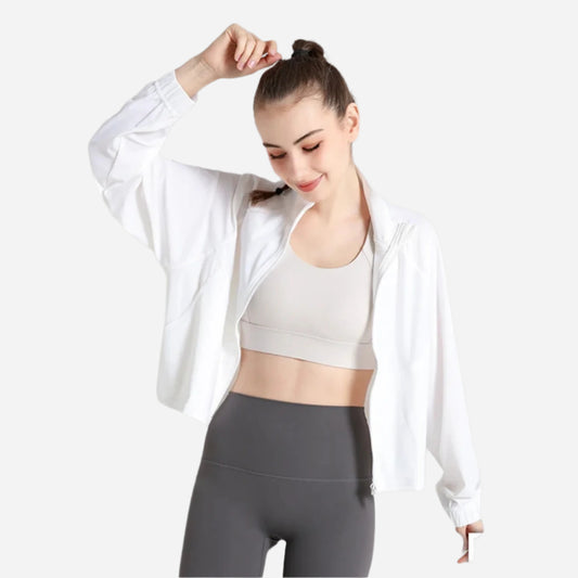 Quick Dry Zipper Coat