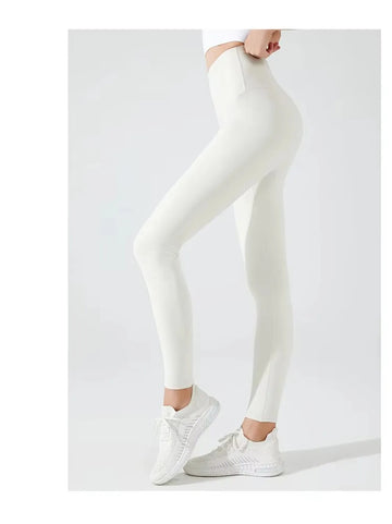 STOWN Sportswear Women's Fleece-Lined Leggings | High-Waisted Warm Yoga & Workout Tights