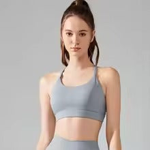 Women's High Impact Sports Bra | Padded Shockproof Yoga & Running Workout Top