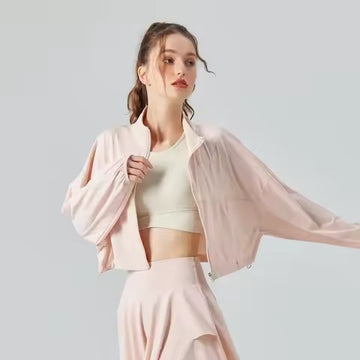 Quick Dry Zipper Coat
