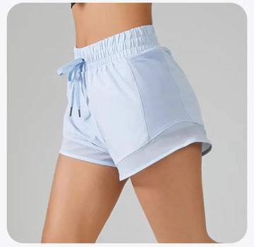 GripFlow Yoga Shorts
