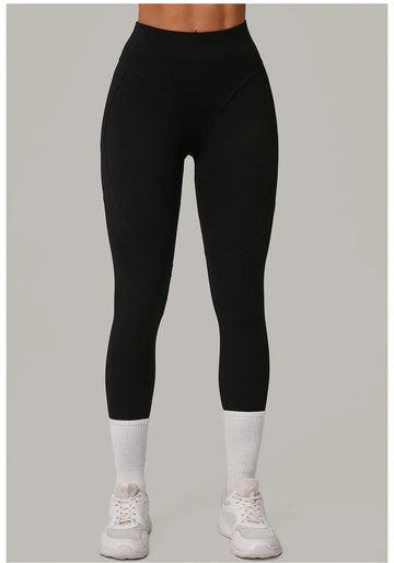 Women's High-Waisted Hip-Lifting Leggings | Quick-Dry Yoga & Running Workout Pants