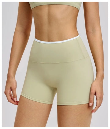 High-Waist Gym Shorts